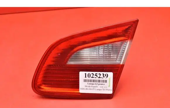 Skoda Superb B6 (3T) Rear/tail lights 3T5945094