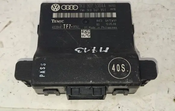 Audi TT TTS Mk2 Gateway control module 1K0907530AA 403948 1K0907951