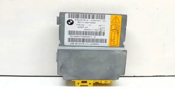 BMW 7 E65 E66 Airbag control unit/module 6970899 65776970899