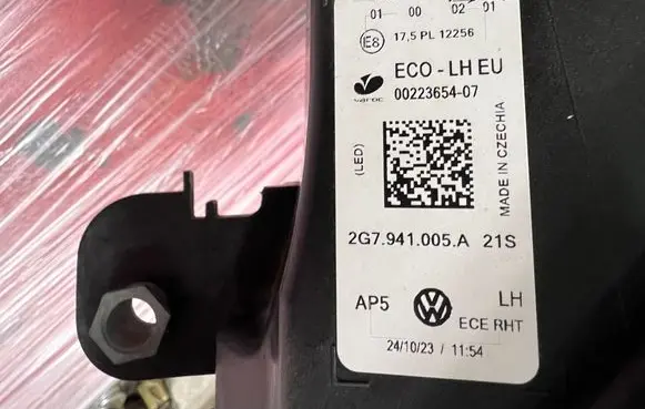 Volkswagen Taigo Headlight/headlamp 175RI12256 2G7941005A 0022365407