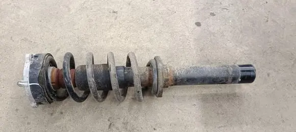 Audi Q7 4M Front shock absorber with coil spring 4M0031T E5407401