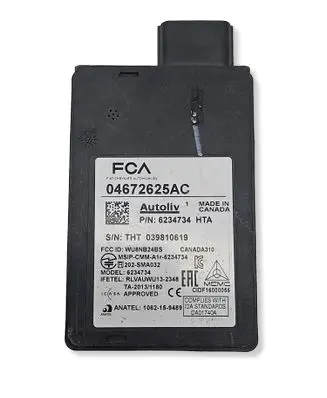 Chrysler Pacifica Blind spot module 04672625AC 039810619 6234734