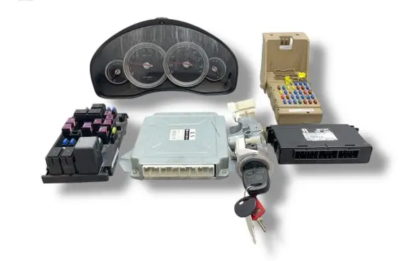 Engine ECU kit and lock set