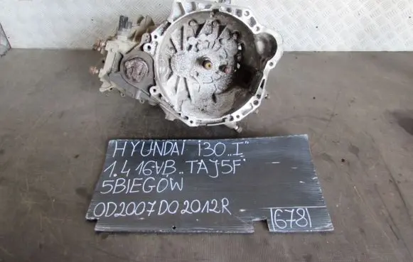 Hyundai ix20 Manual 5 speed gearbox TAJ5F