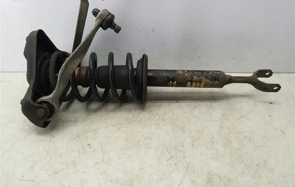 Front shock absorber with coil spring