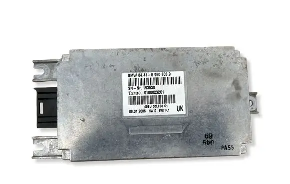 BMW 7 E65 E66 Voice control module 6960803 01000232C 01000232C1