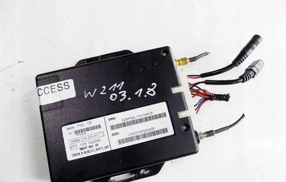 Mercedes-Benz E W211 GPS navigation control unit/module 10r022956