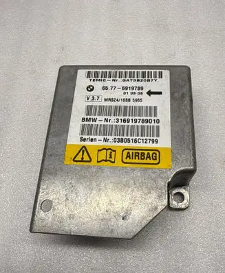 BMW 5 E39 Airbag control unit/module 6919789 316919789010 03B0516C12799