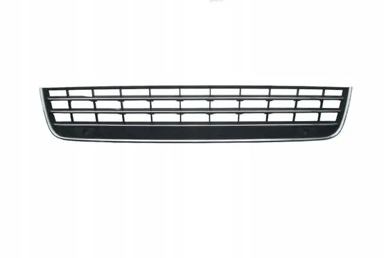 Volkswagen Touareg II Front bumper upper radiator grill 7P6853671E