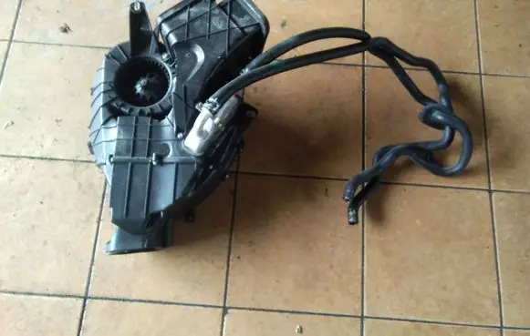 Interior heater climate box assembly