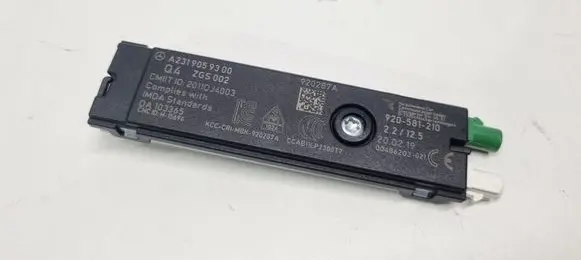 Mercedes-Benz SL R231 Aerial antenna amplifier A2319059300