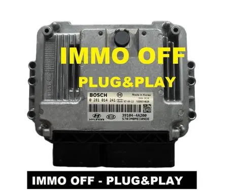 Hyundai Tucson JM Engine control unit/module ECU 0281014241 391044A200