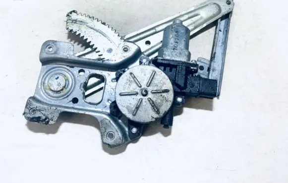 Sliding door window regulator with motor