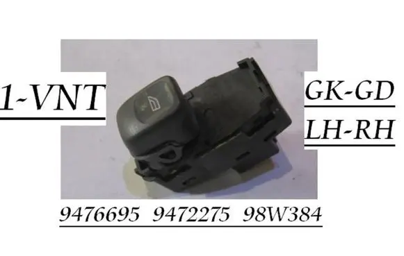 Volvo S80 Electric window control switch 9476695 9472275
