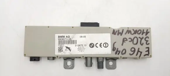 BMW 3 E46 Sound amplifier 65256906074 6906074