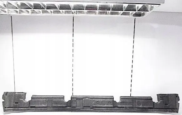 Mercedes-Benz E W210 Rear bumper foam support bar 