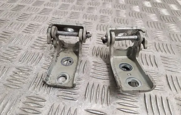 Front door hinge set