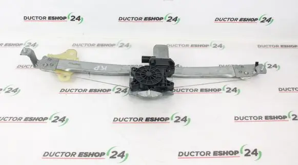 Renault Captur Front door window regulator with motor 807210269R 128001472B