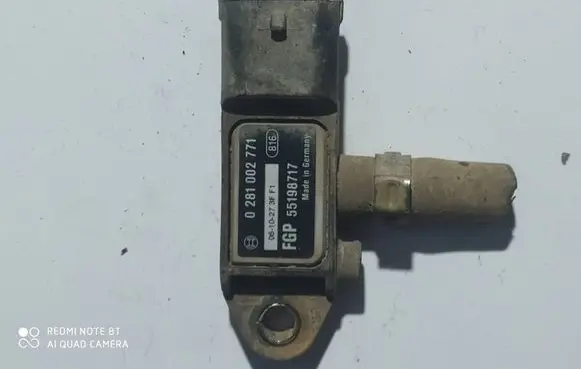 Opel Vectra C Exhaust gas pressure sensor 55198717 0281002771 0610273F