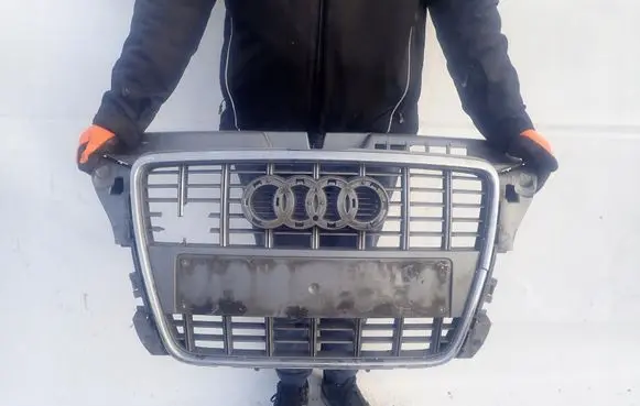 Audi A3 S3 8P Front bumper upper radiator grill