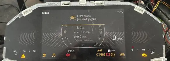 Skoda Kamiq Speedometer (instrument cluster) 654920310