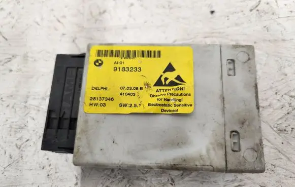 BMW 5 E60 E61 Center console control module 9183233