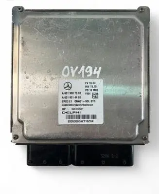 Mercedes-Benz B W246 W242 Engine control unit/module A6519007003