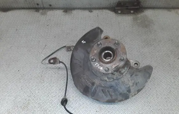 Front wheel hub spindle knuckle