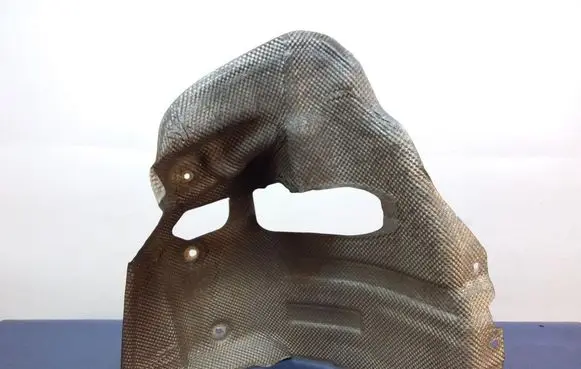 Porsche Panamera (970) Exhaust heat shield 97050455704