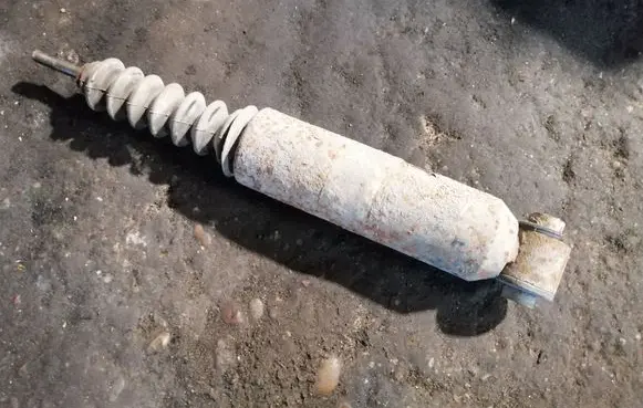 Rear shock absorber/damper