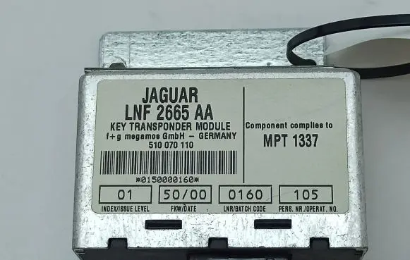 Jaguar XJ X308 Door central lock control unit/module LNF2665AA 510070110