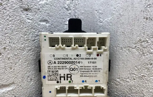 Mercedes-Benz GLC C253 Door control unit/module A2229002014 2C7452880800 A2229015903