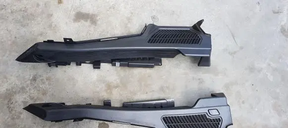 BMW X5 E70 Parcel shelf load cover mount bracket 