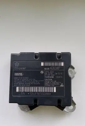 Chrysler Town & Country V Airbag control unit/module 68105432AF 5WY89350 T0EJF197200996