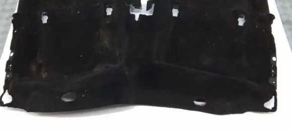 Ford Fusion II Rear floor carpet liner 