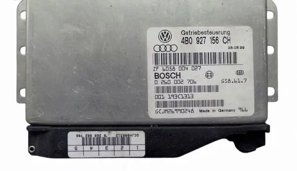 Audi A6 S6 C5 4B Gearbox control unit/module 4B0927156CH