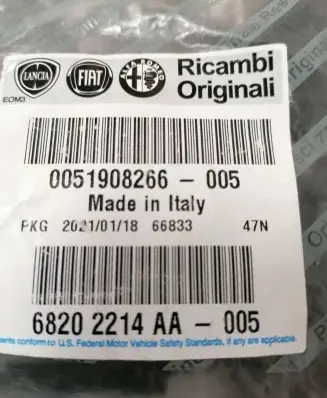 Fiat Ducato Engine bonnet/hood prop rod/strut 51908266 68202214AA