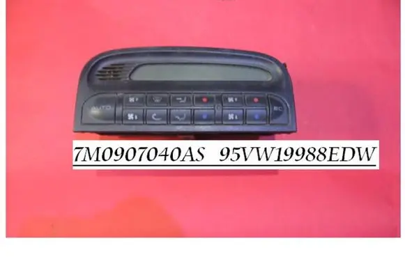 Ford Galaxy Climate control unit 7M0907040AS 95VW19988EDW