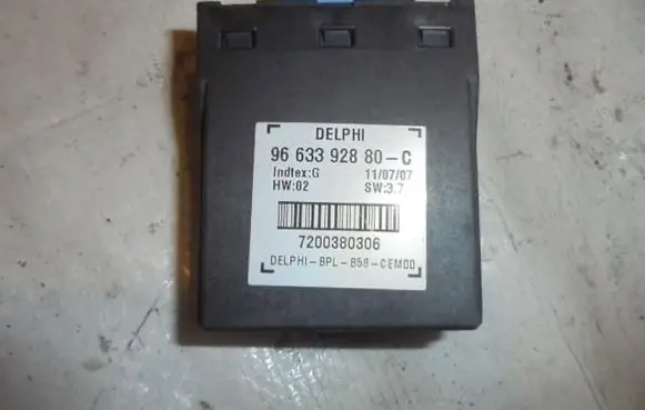 Citroen C4 Grand Picasso Other control units/modules 9663392880