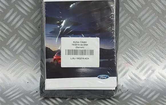 Ford Kuga III Owners service history hand book LJ6J-19G219-ADA