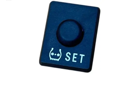 Toyota Yaris TPMS reset button 15D084