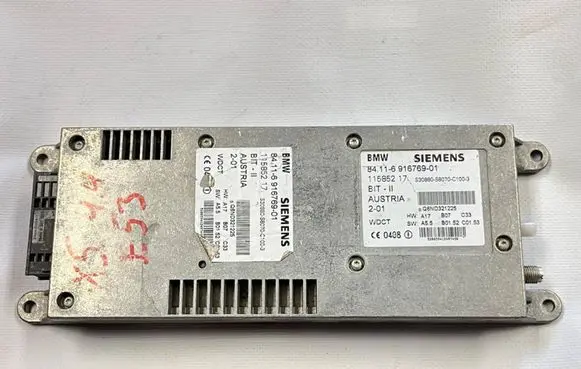 BMW X5 E53 Bluetooth control unit module 6916769 11585217 84116916769
