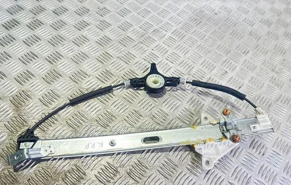 Front window lifting mechanism without motor