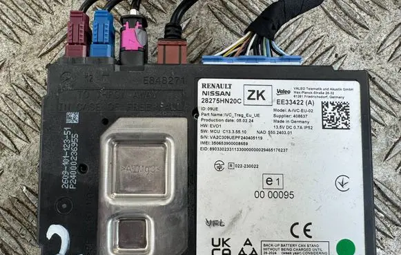 Nissan Qashqai J12 SOS control module 28275HN20C
