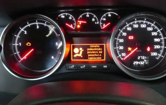 Peugeot 508 Speedometer (instrument cluster) 9675324680 IMPRK1351519