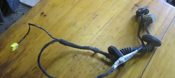 Smart ForFour I Rear door wiring loom A4545407205