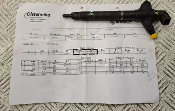 Toyota Verso Fuel injector 236700R080 2367029135 2367029136