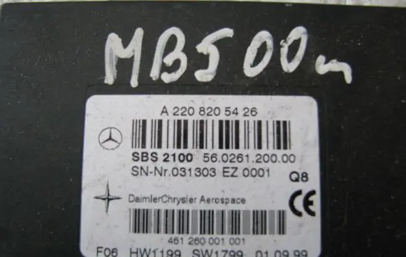 Mercedes-Benz S W220 Voice control module A2208205426