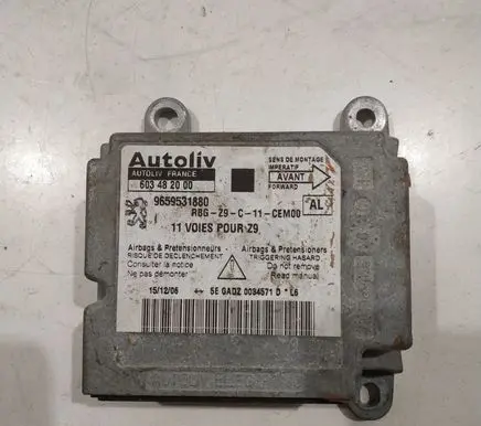 Peugeot 607 Airbag control unit/module 603482000 9659531880