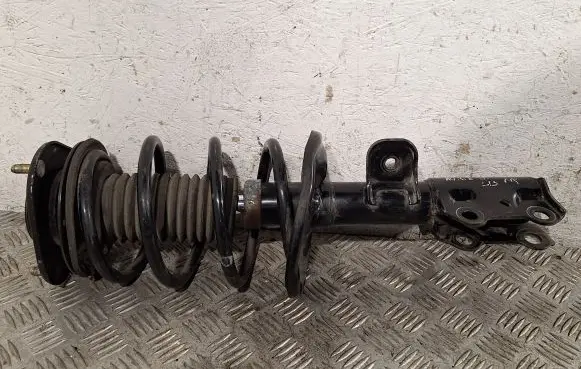 Front shock absorber with coil spring